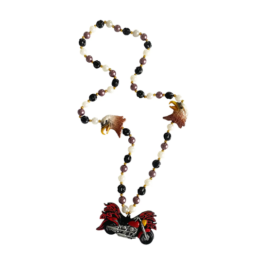 Specialty Beads - Motorcycle & Bald Eagles