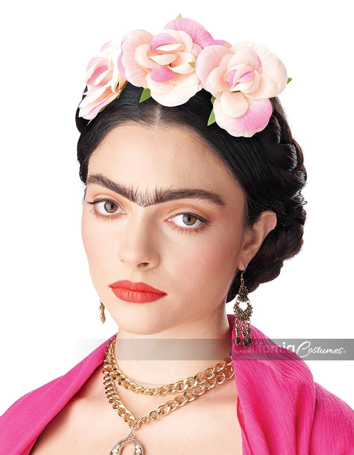 Frida Braid with 3 Piece Clip-In Flowers