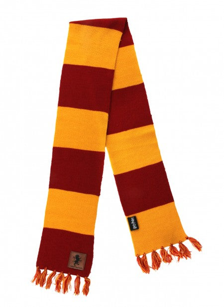 Gryffindor Patch Striped Scarf