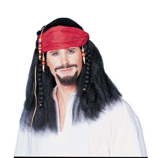 Buccaneer Wig w/ Bandana