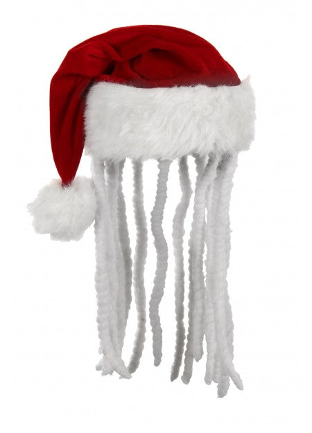 Dread Lock Santa Hat