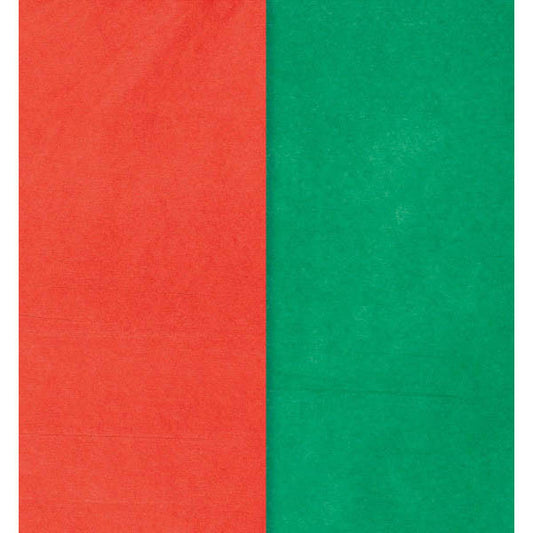 Tissue Paper: Red & Green