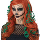 Women's Root of All Evil Wig: Auburn/Green