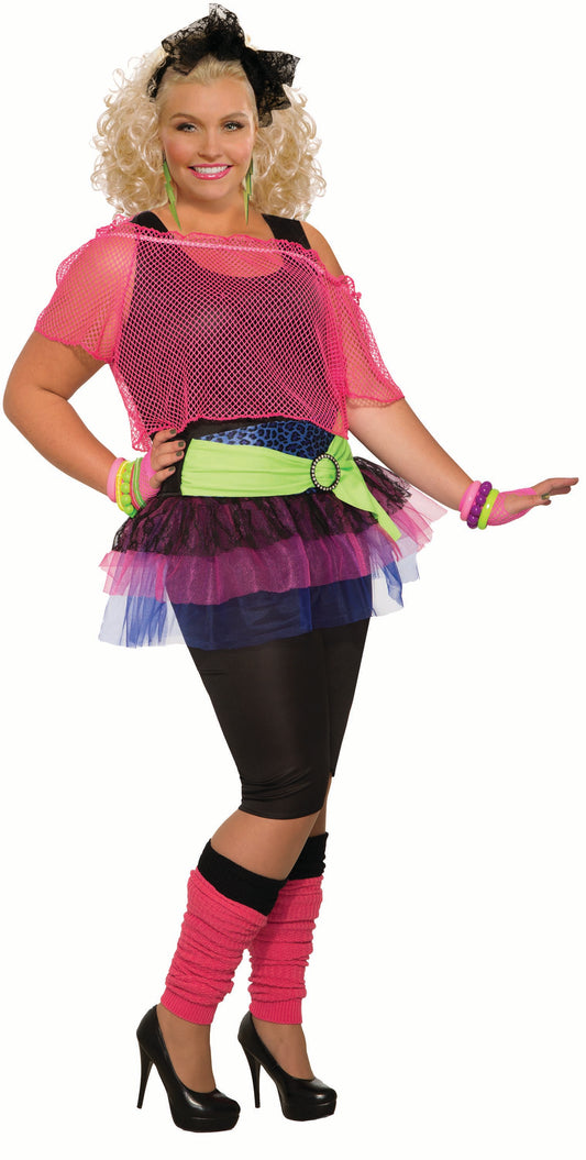 80's Girl Costume - Plus Size