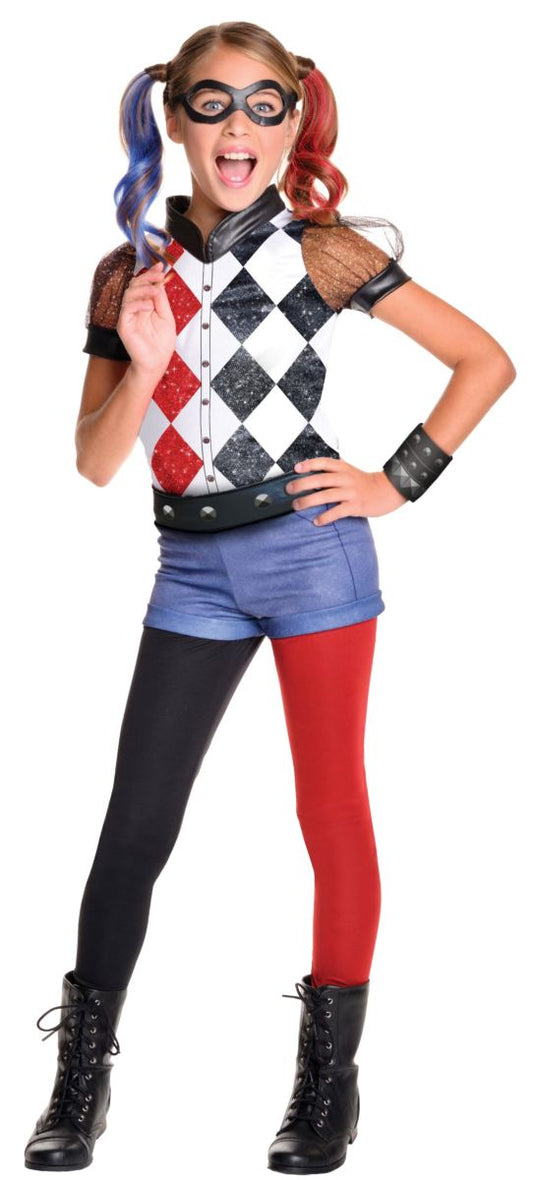 Girl's Deluxe Harley Quinn