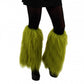 Dr. Seuss The Grinch Fuzzy Leg Warmers