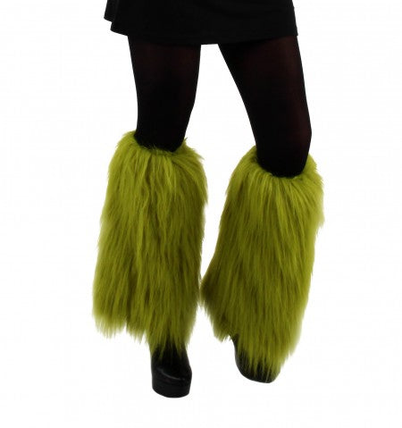 Dr. Seuss The Grinch Fuzzy Leg Warmers