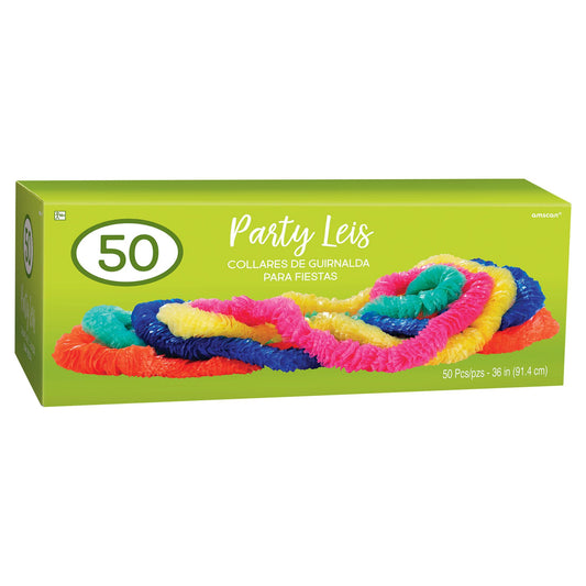 Colorful Box of Leis (50ct.)