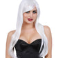 Long Layered Wig - White