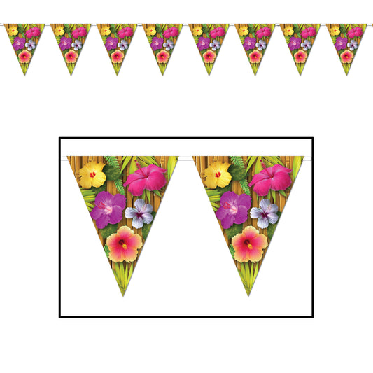 Pennant Banner: Luau