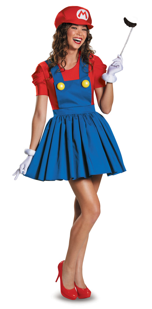 Adult Mario Skirt Costume