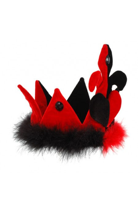 Queen of Hearts Plush Crown