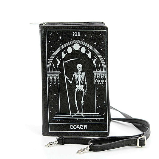 Crossbody Vinyl Bag: Tarot Card Book