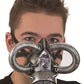 Steampunk Gas Mask: Silver