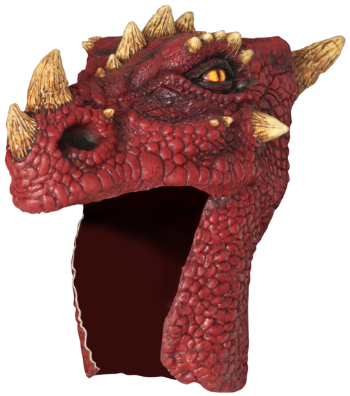 Red Dragon Helmet Mask