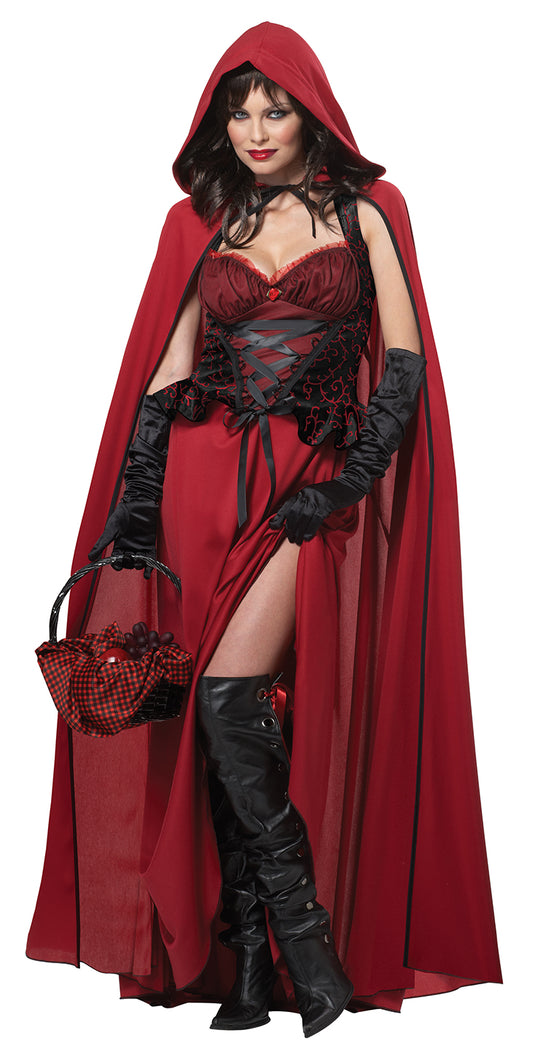 Women's Dark Red Riding Hood