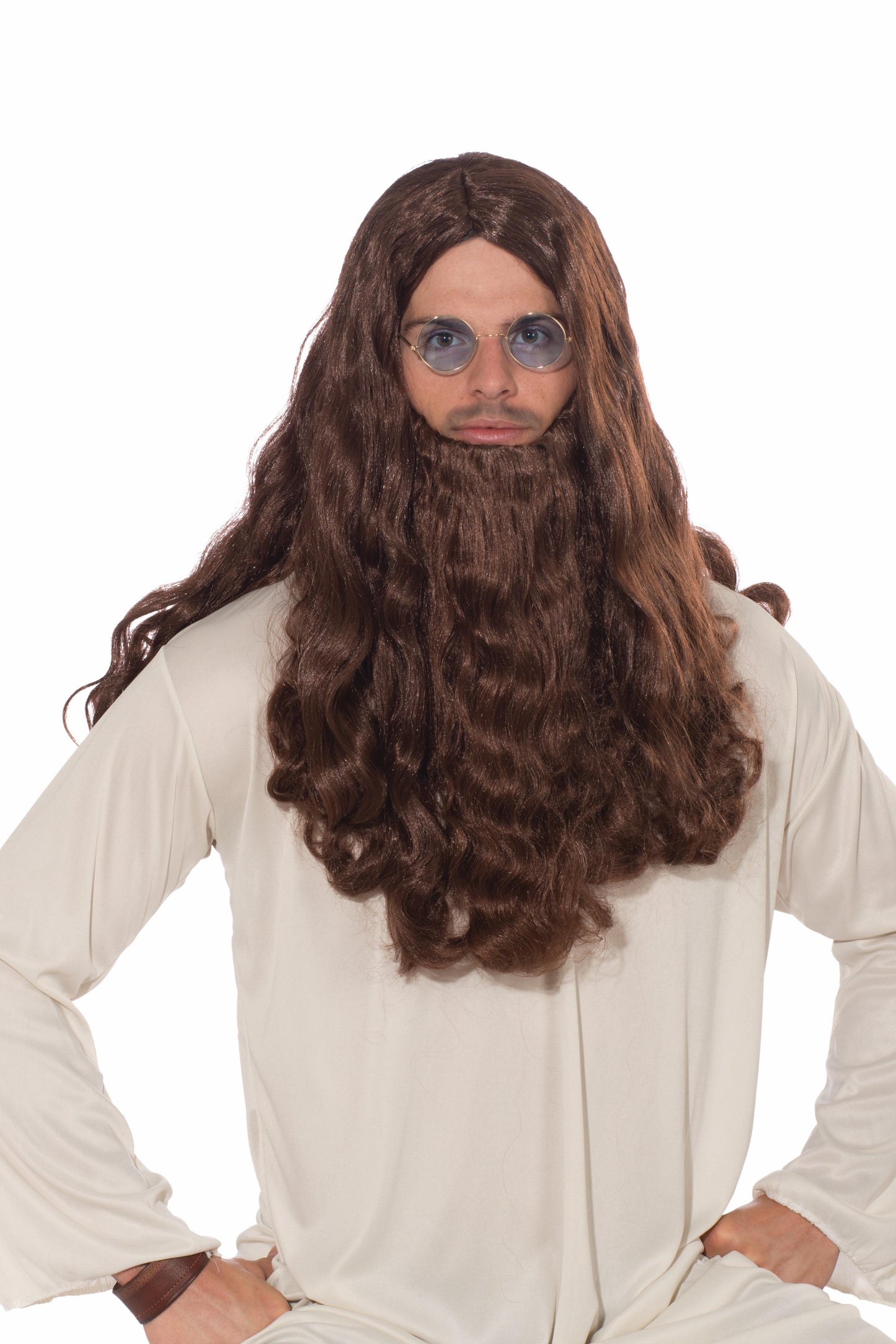 Guru-vy Wig & Beard: Brown