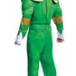 Men's Classic Green Power Ranger with Muscles