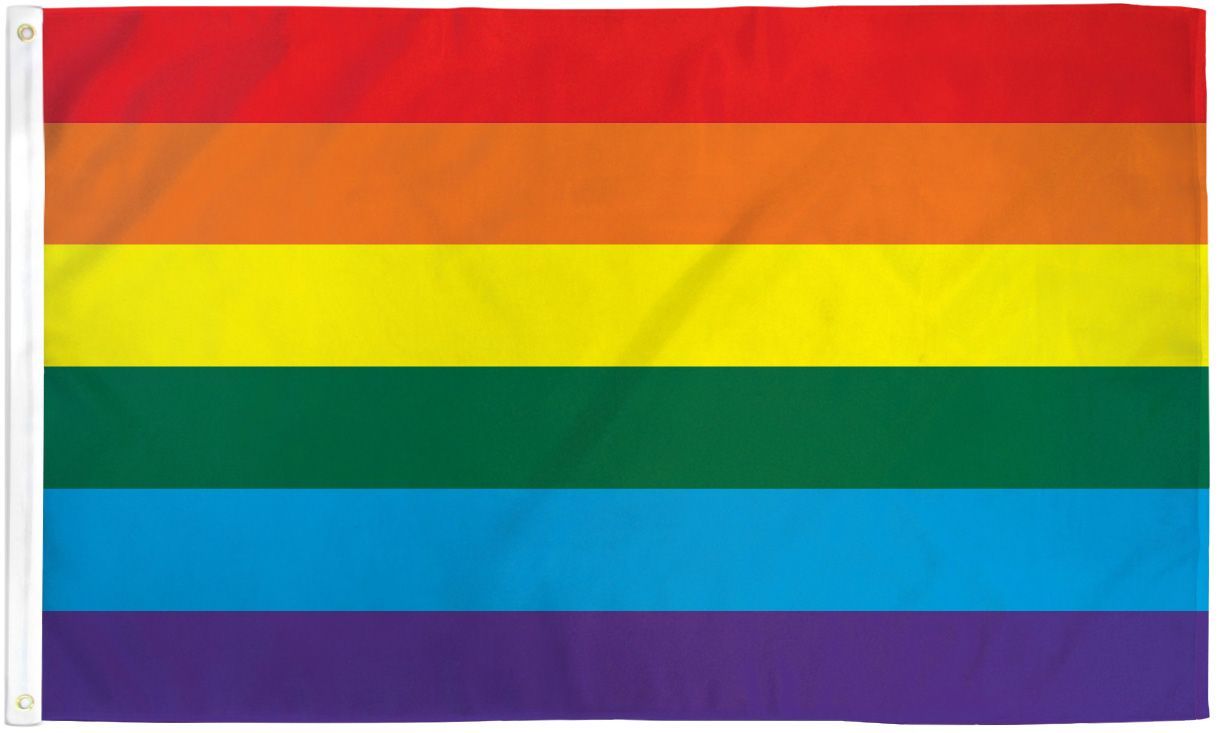 Flag (5x8Ft) - Rainbow