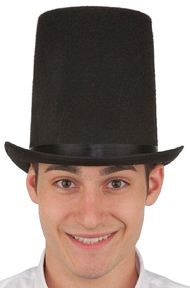 Lincoln Stovepipe Hat - Black