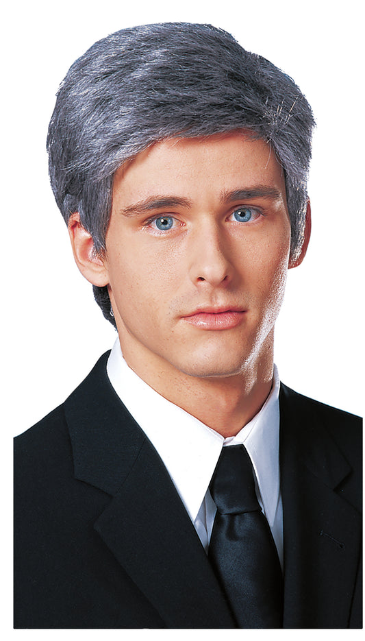 Commander In Chief Wig - Grey