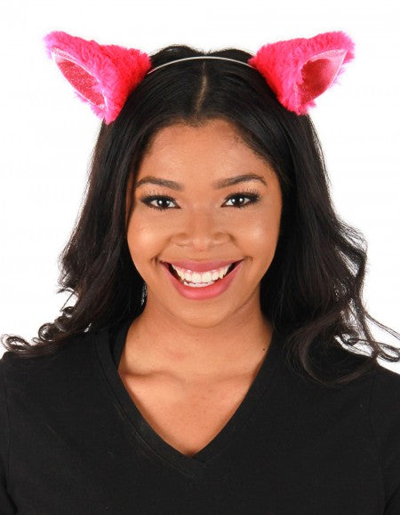 elope Magenta Anime Cat Ears Headband