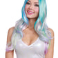 Long Wavy Mermaid Wig: Blue, Pink, Lavender, Mint Green