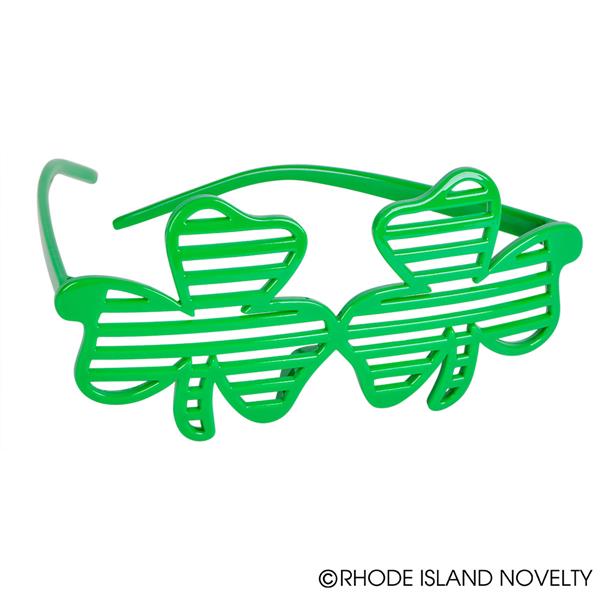 Shamrock Slotted Glasses