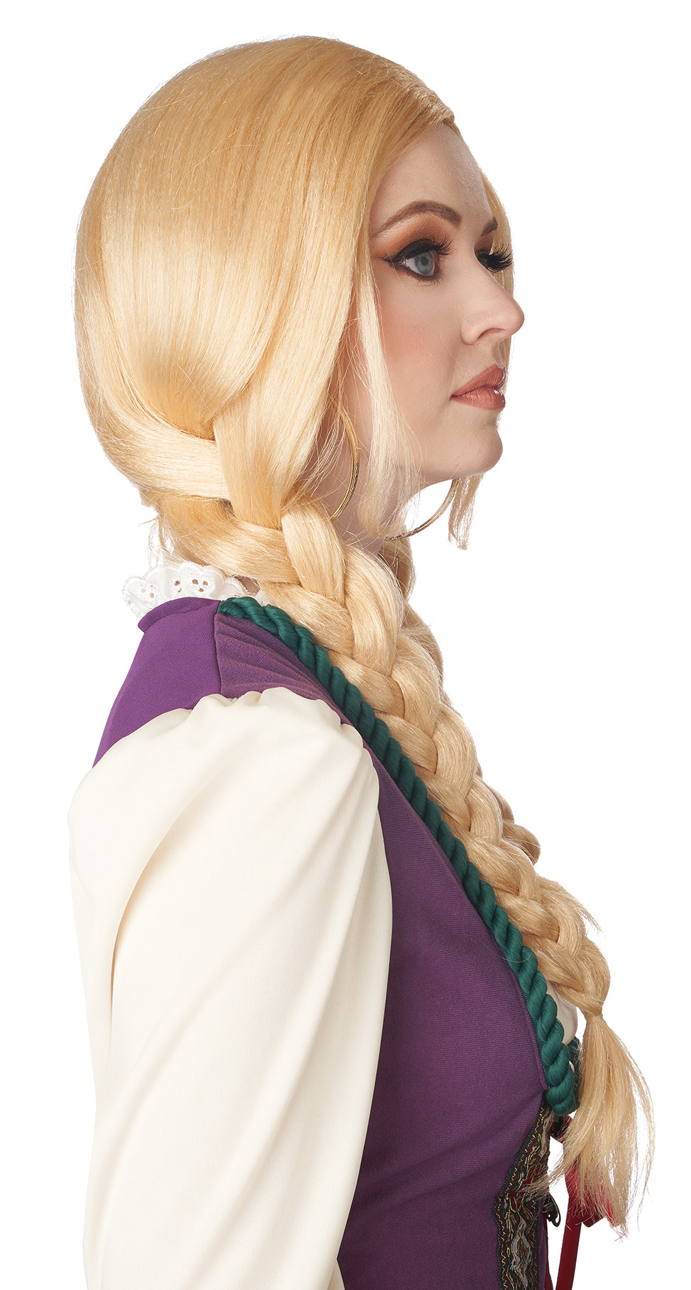 Women's Blonde Braided Wig