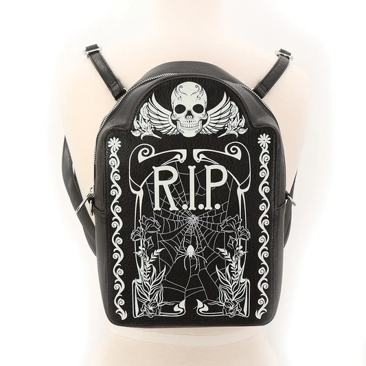 Glow In The Dark Tombstone Backpack