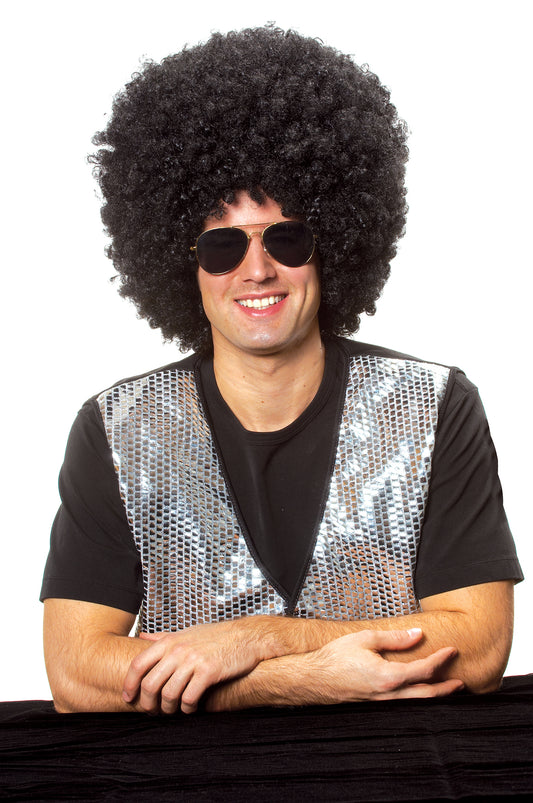 Super Afro Wig - Black