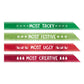 Ugly Sweater Sashes (4pk.)