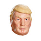 A stand alone view of the President Donald Trump Latex mask.