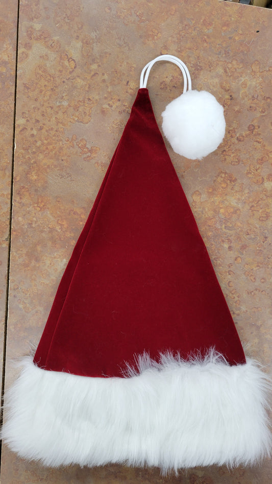 XL Velvet Santa Hat (7909-XL)