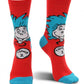 Dr. Seuss The Cat in the Hat Thing 1&2 Crew Socks