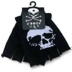 Fingerless Gloves: Skull (BT-1005)