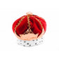 King Plush Hat Red