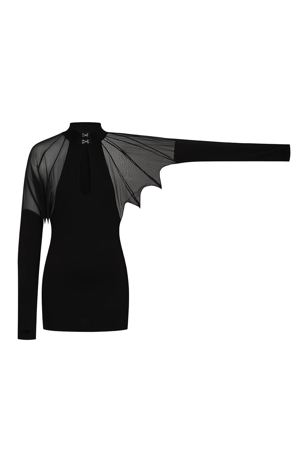 Vespertilio Long Sleeve Bat Wings Effect Batwing Top