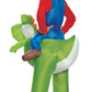 Mario Riding Yoshi - O/S (Child)