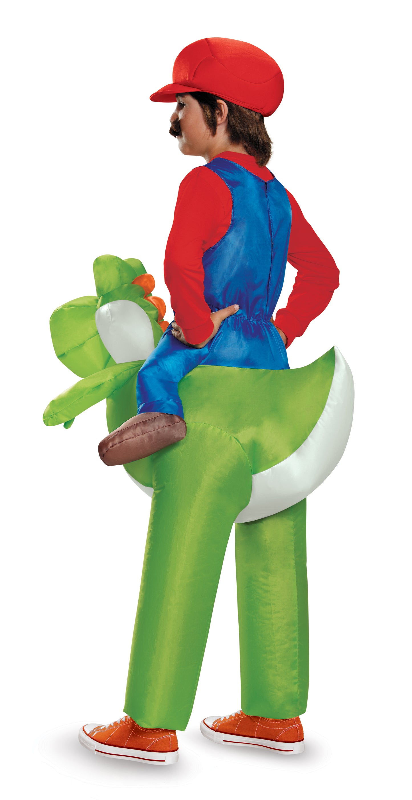 Mario Riding Yoshi - O/S (Child)