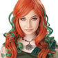 Girl's Pumpkin Vines Wig: Child