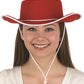 Felt Cowboy Hat - Red