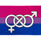 Flag (3x5Ft) - Bisexual (Symbol)