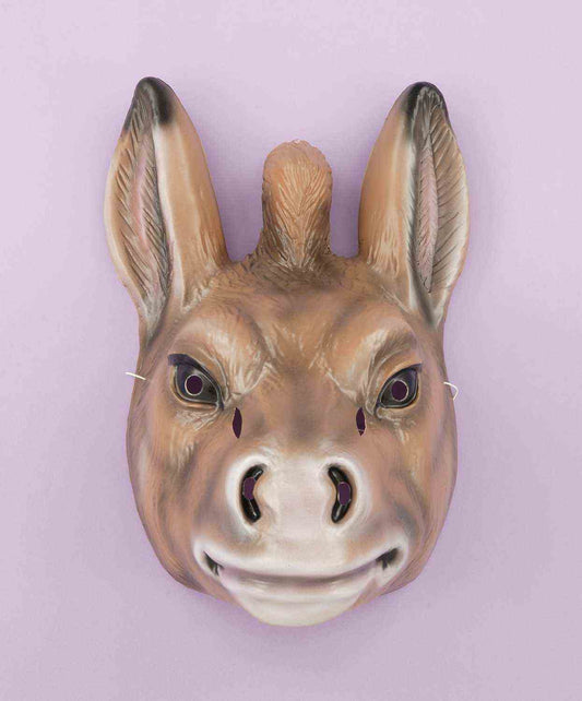 Plastic Animal Mask: Donkey