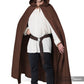 Adult Hooded Cloak: Brown - O/S