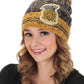 Hufflepuff Heathered Pom Beanie