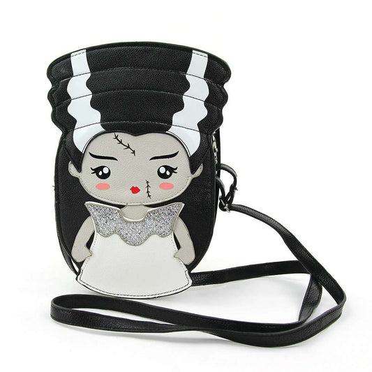 Crossbody Vinyl Bag: Frankensten's Bride