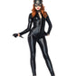 Wetlook Catsuit w/ Zipper Front