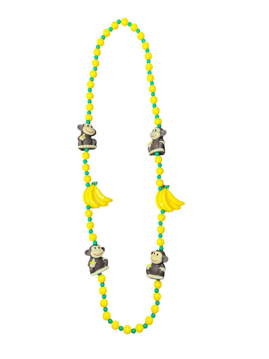 Novelty Beads - 46" Monkey & Banana Beads