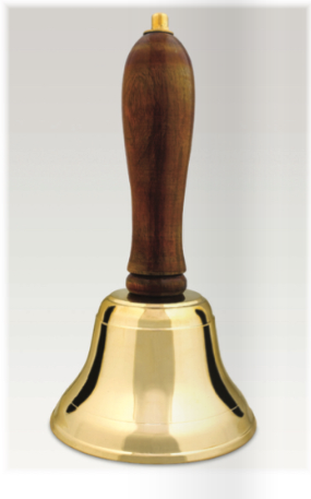 Large Brass Hand Bell